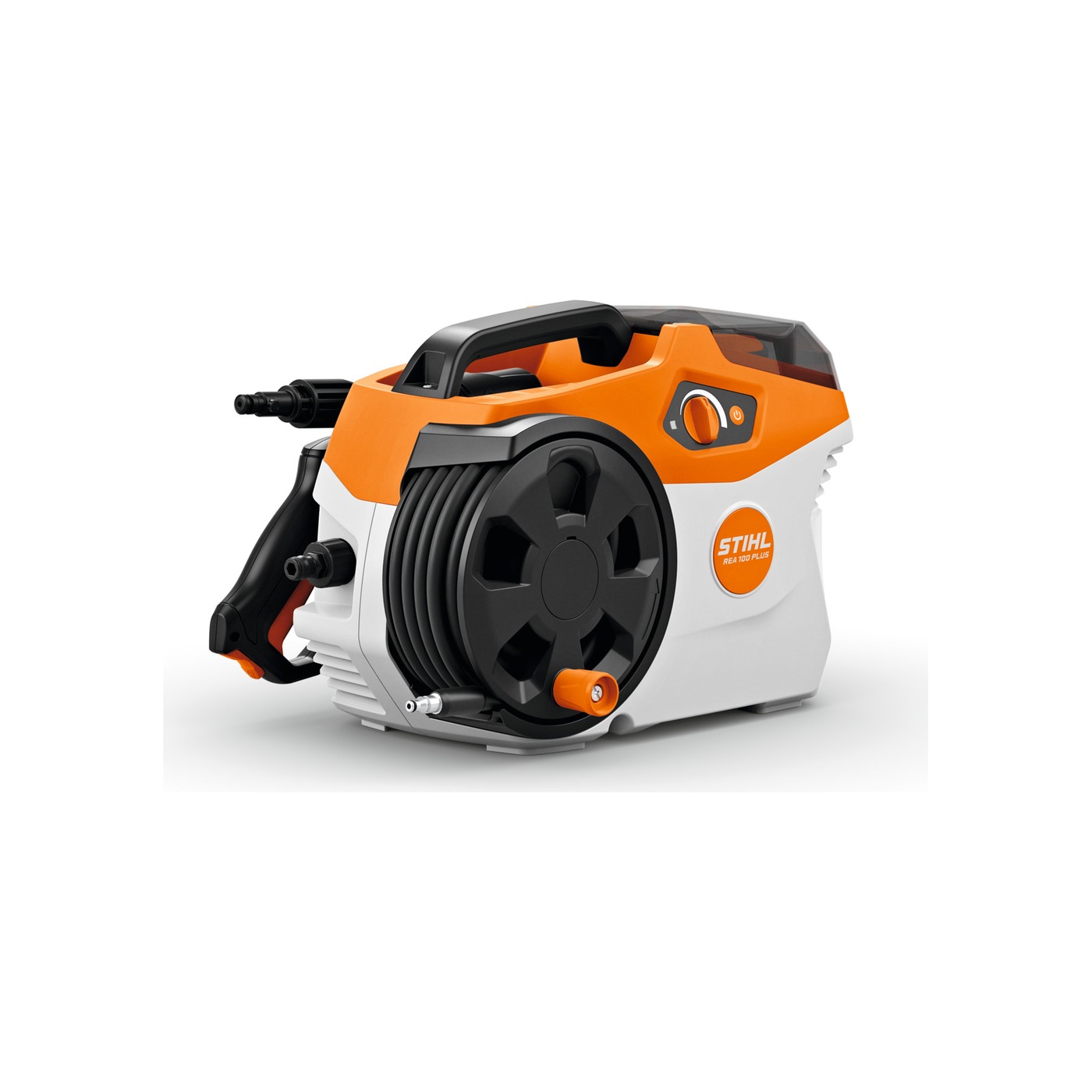 STIHL REA 100 PLUS · Hidrolimpiadora a batería · 450 L/h